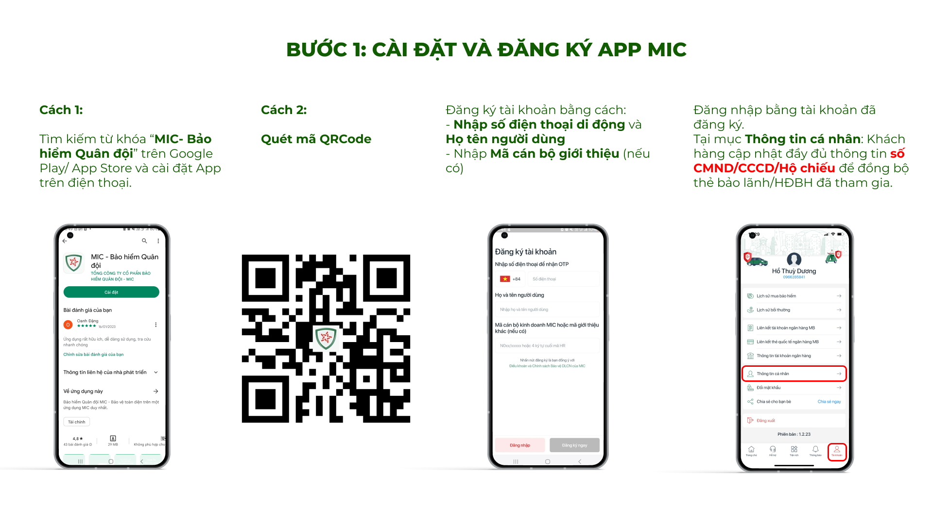 Bảo hiểm sức khỏe MIC CARE
