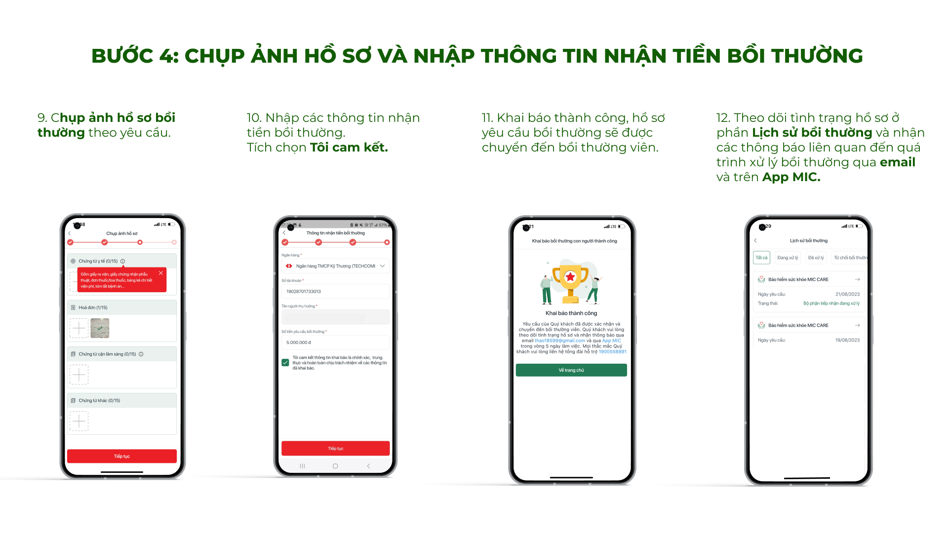 Bảo hiểm sức khỏe MIC CARE
