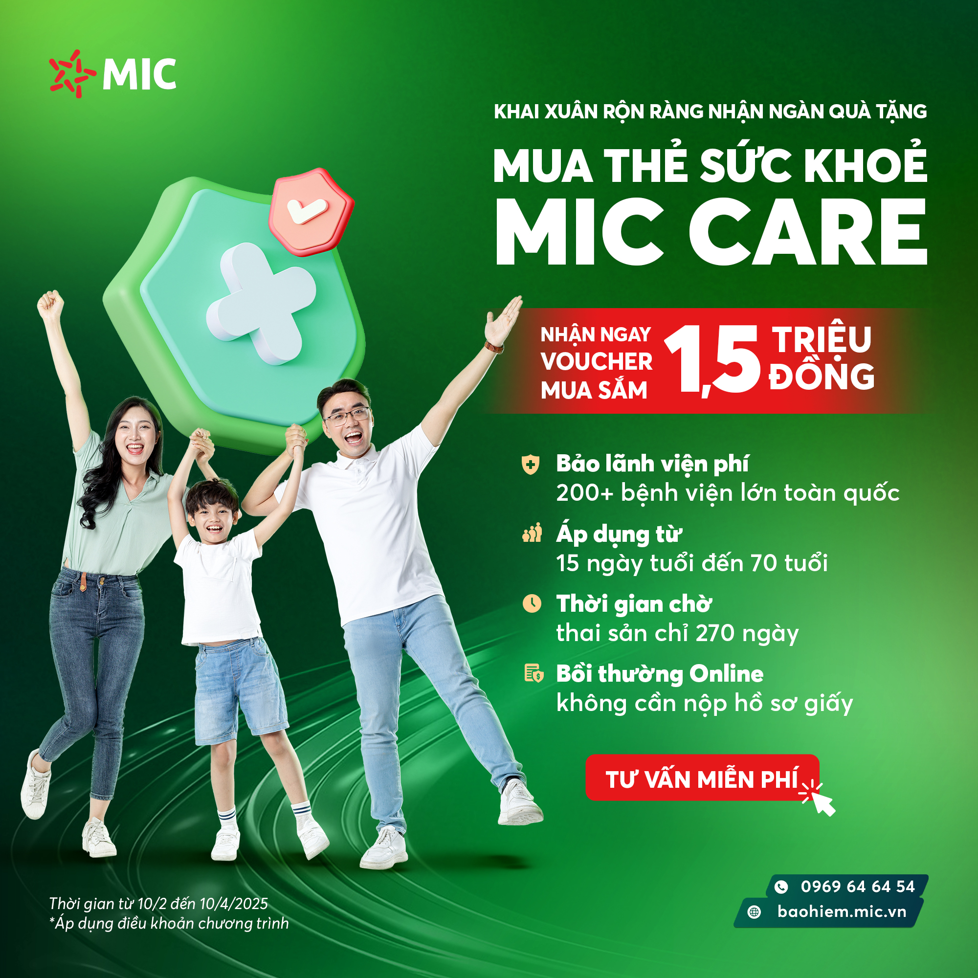 Bảo hiểm sức khoẻ cho con