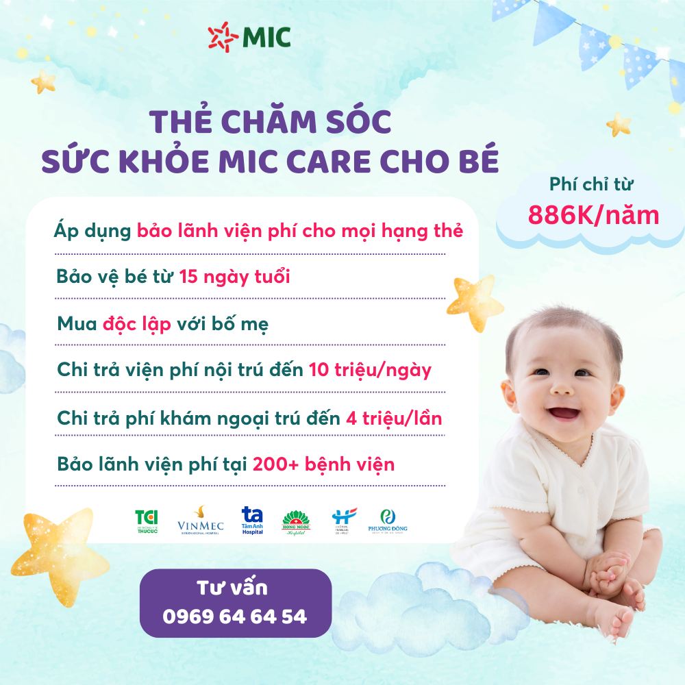 MIC Care cho bé