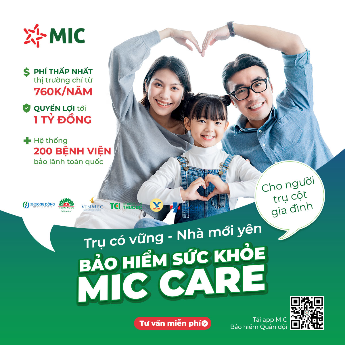 bảo hiểm sức khỏe mic care