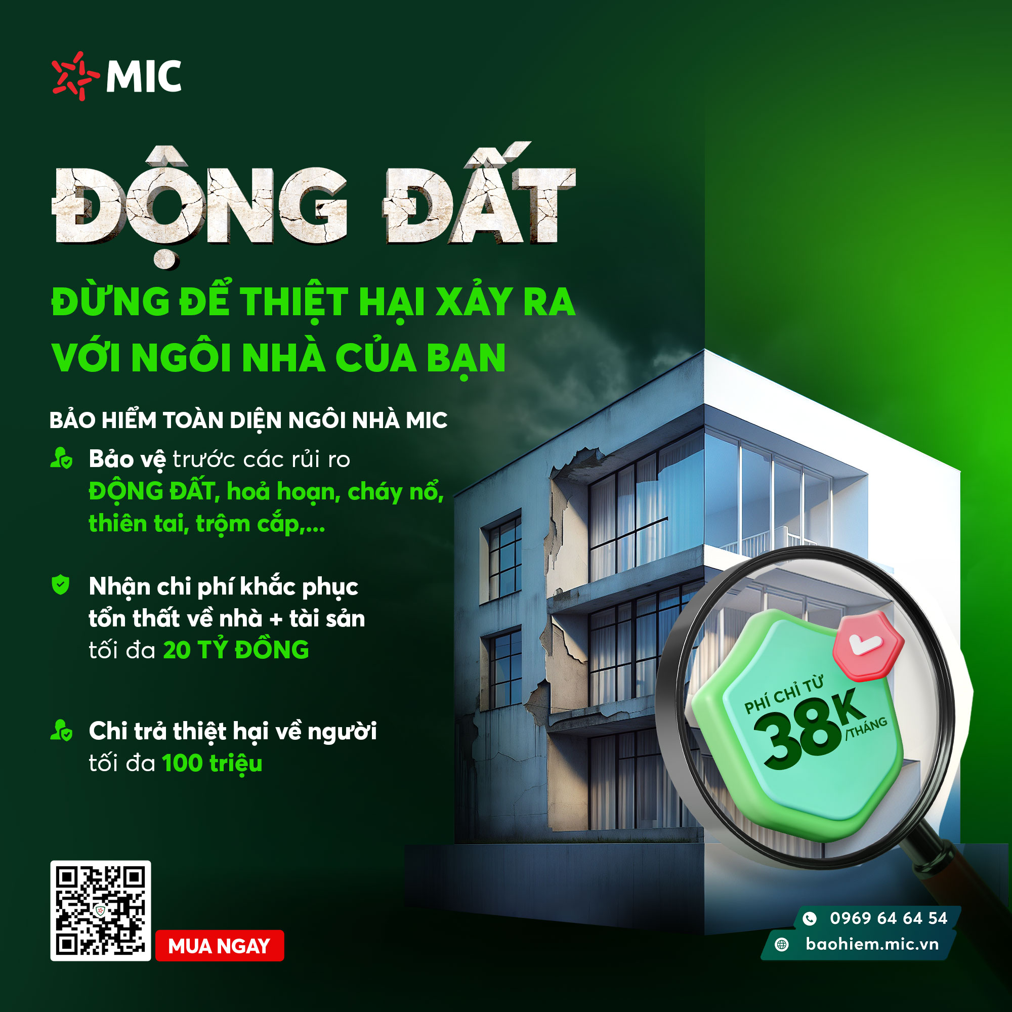 động đất